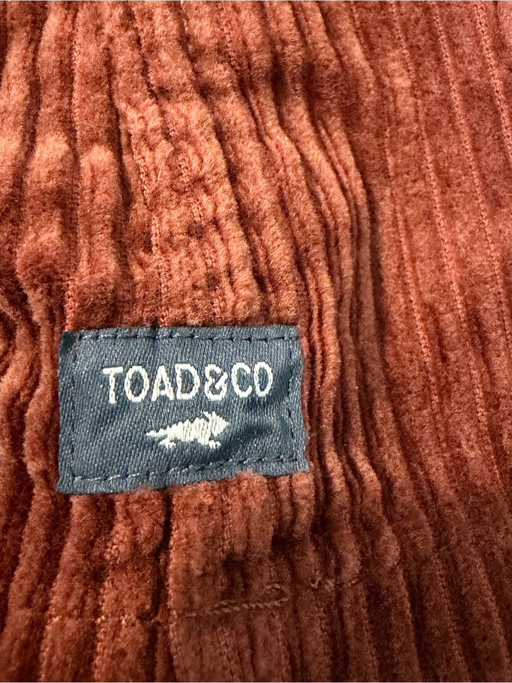Toad&Co Women’s Brown Corduroy Overall Dress Size Medium - Picture 5 of 8